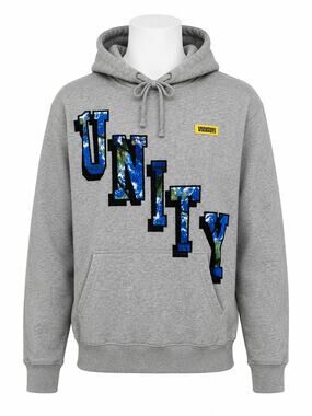 Chinatown Market Gray "Unity" Graphic Hoodie - Size S - NWT - Streetwear